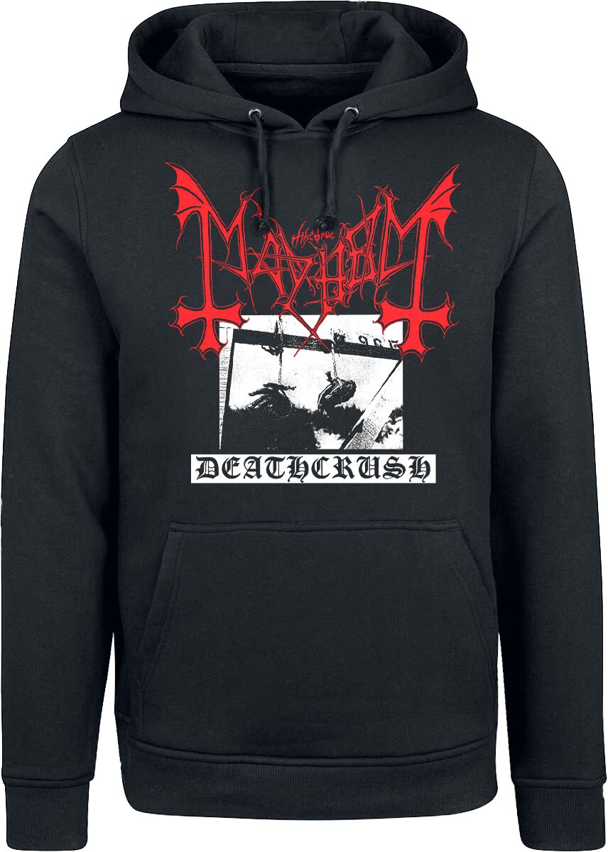 Mayhem Deathcrush Kapuzenpullover schwarz in L von mayhem
