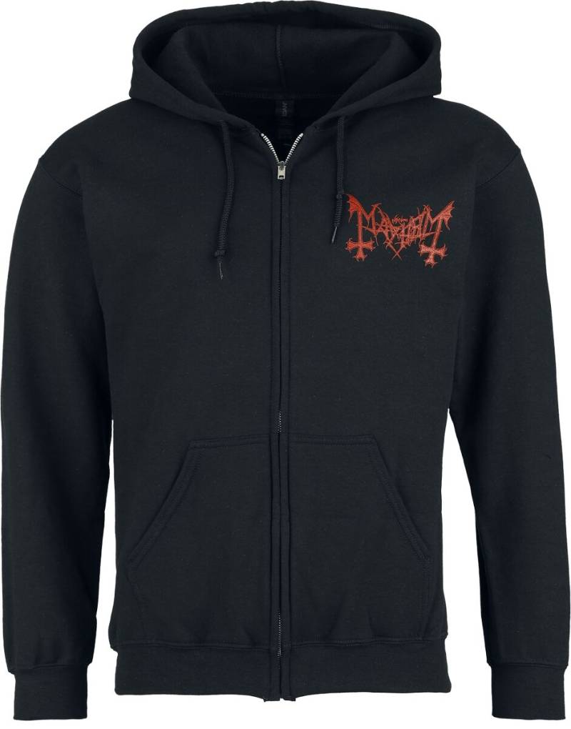 Mayhem Kapuzenjacke - Deathcrush - M bis XXL - für Männer - Größe M - schwarz  - Lizenziertes Merchandise! von mayhem