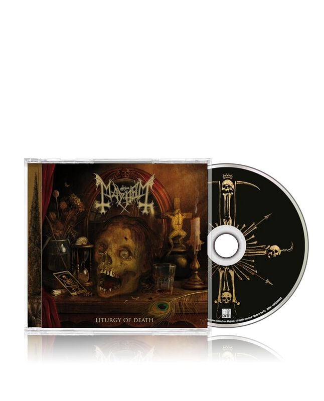 Mayhem Liturgy of Death CD multicolor von mayhem