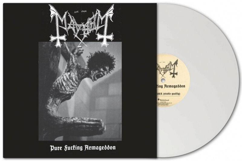 Mayhem Pure fucking armageddon - Demos LP multicolor von mayhem