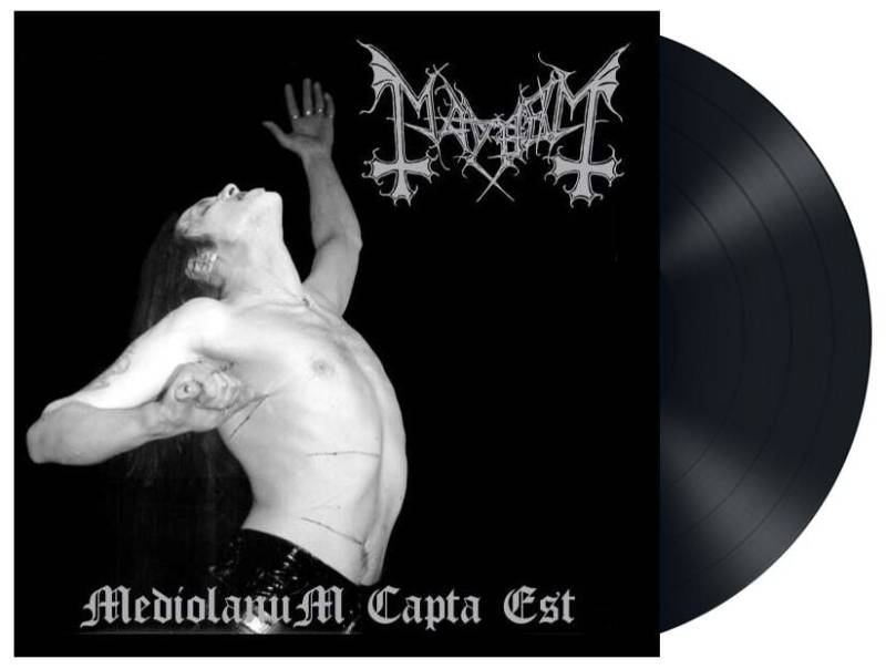 Mediolanum capta est von Mayhem - LP (Re-Release, Standard) von mayhem