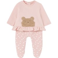 Mayoral Baby Set aus Pullover und Hose rosa/weiß von mayoral