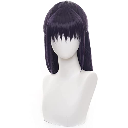 Cosplay Perücke Jujutsu Kaisen Iori Utahime Schwarze Langhaarperücke für Halloween, Party, Karneval, Nachtleben, Konzerte, Hochzeiten mit kostenloser Perückenkappe von maysuwell