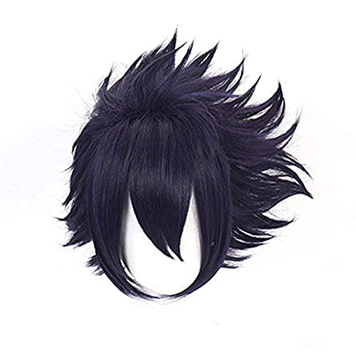 My Hero Academia Cosplay Amanai Amajiki Tamaki Perücke Anime Black Cosplay Perücke für Halloween, Party, Hochzeiten mit gratis Perückenkappe von maysuwell