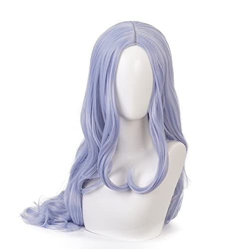 My Hero Academia Cosplay Amanai Eri Perücke Anime Blue Cosplay Perücke für Halloween, Party, Hochzeiten mit gratis Perückenkappe von maysuwell