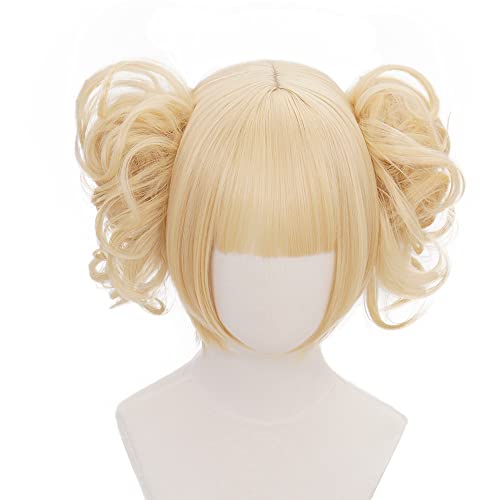 My Hero Academia Cosplay Amanai Himiko Toga Perücke Anime Red Cosplay Perücke für Halloween, Party, Hochzeiten mit gratis Perückenkappe von maysuwell