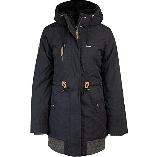 mazine Chelsey Women Parka Winterjacke (M, black) von mazine