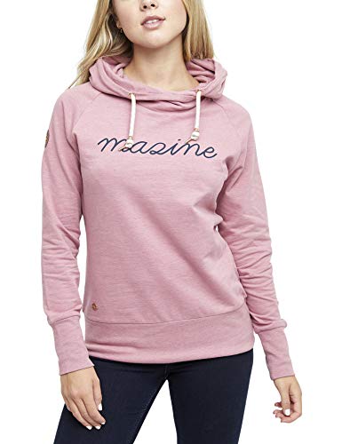 mazine Damen Kapuzenpulli 'Purdy Hoody' Streetwear Design Größe: Small Farbe: Mauve Mel von mazine