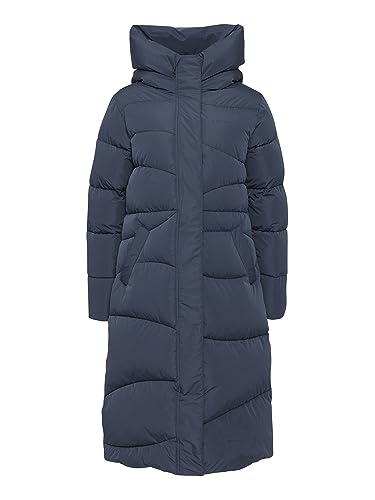 mazine Damen Langmantel Wanda Coat - night blue - Größe M von mazine