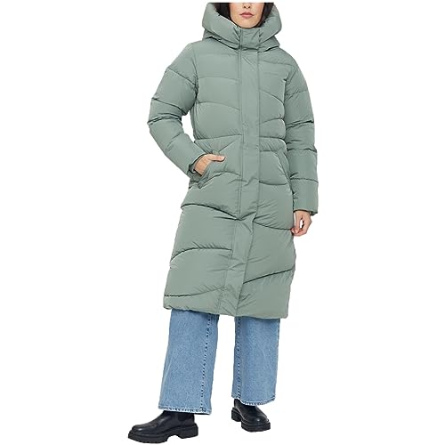 mazine Damen Langmantel Wanda Coat - sea green - Größe M von mazine