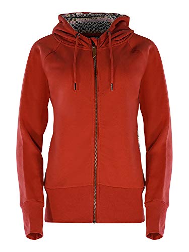 mazine Damen Roslyn Heavy Zipper - red - XL von mazine