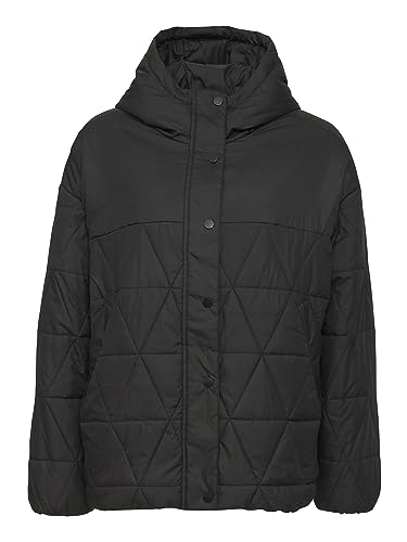 mazine Damen Steppjacke Palo Jacket - black - Größe M von mazine