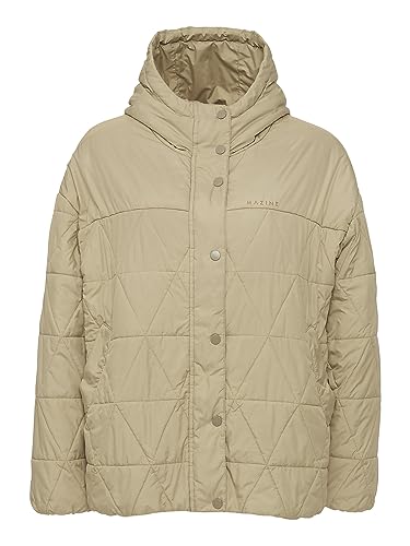 mazine Damen Steppjacke Palo Jacket - sandy olive - Größe S von mazine