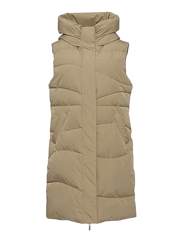 mazine Damen Steppweste Wanda Vest - clay - Größe M von mazine