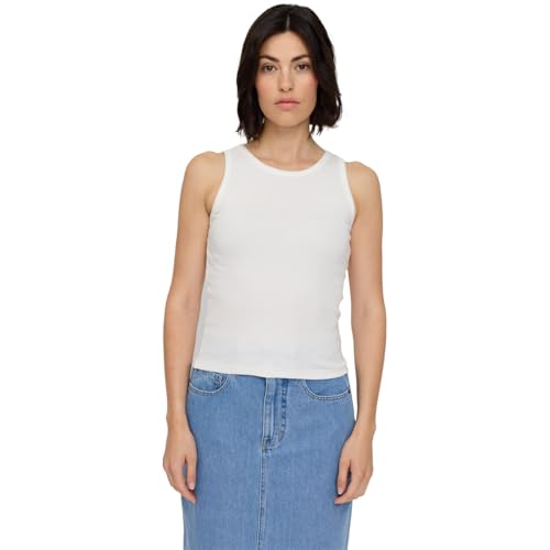mazine Damen Tank Top Ribbed Tank, Größe:M, Farben:Offwhite mazine Damen Tank Top Ribbed Tank, Größe:M, Farben:Offwhite von mazine