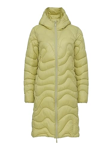 mazine Damen Winterjacke Aska Light Padded Coat - leek green - Größe L von mazine