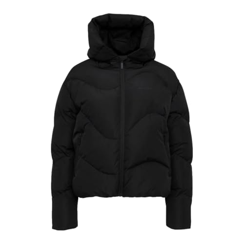mazine Damen Winterjacke Dana Puffer Jacket, Größe:XS, Farben:Black von mazine