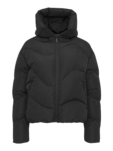 mazine Damen Winterjacke Dana Puffer Jacket - black - Größe M von mazine