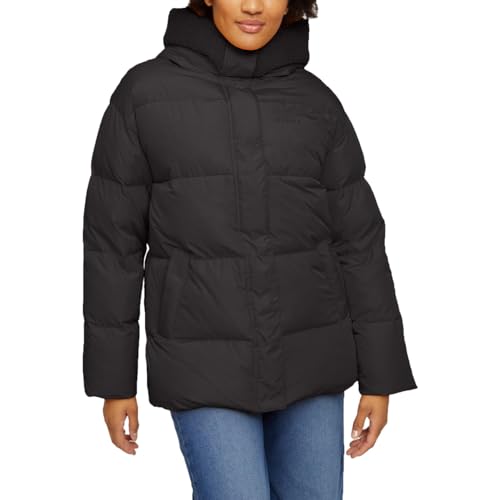 mazine Damen Winterjacke Peyla Puffer Jacket - black - Größe L von mazine