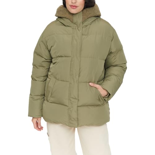 mazine Damen Winterjacke Peyla Puffer Jacket - moss - Größe XS von mazine