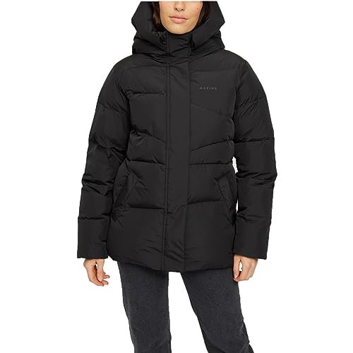 mazine Damen Winterjacke Wanda Jacket - black - Größe M von mazine