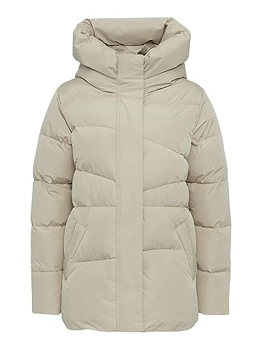 mazine Damen Winterjacke Wanda Jacket - light taupe - Größe S von mazine