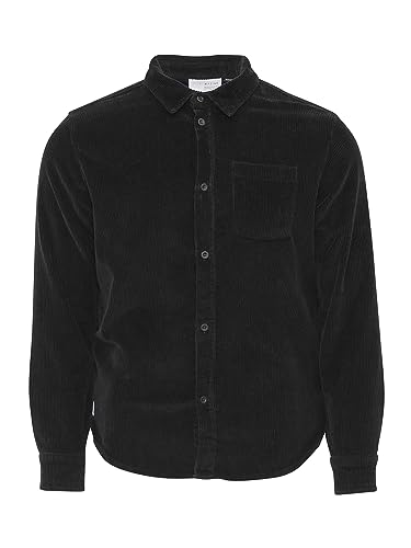 mazine Herren Hemd Matlock Shirt - Black - Größe M von mazine