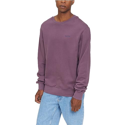 mazine Herren Sweatshirt Barrow Sweater - Vintage Violet - Größe M von mazine