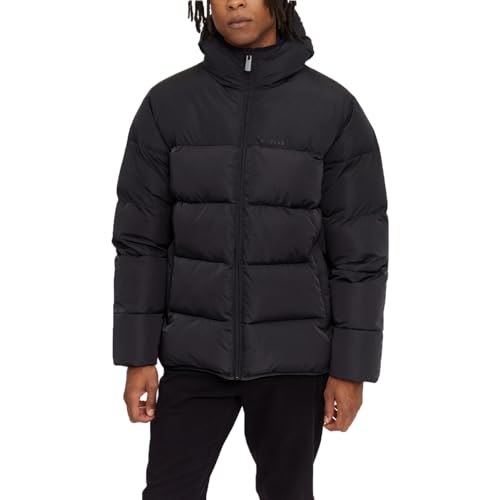 mazine Herren Winterjacke Driftwood Puffer Jacket - black - Größe L von mazine