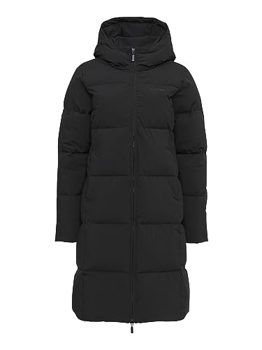 mazine Langmantel Elmira Puffer Coat - black - Größe L von mazine