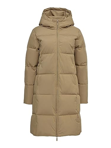 mazine Langmantel Elmira Puffer Coat - clay - Größe S von mazine