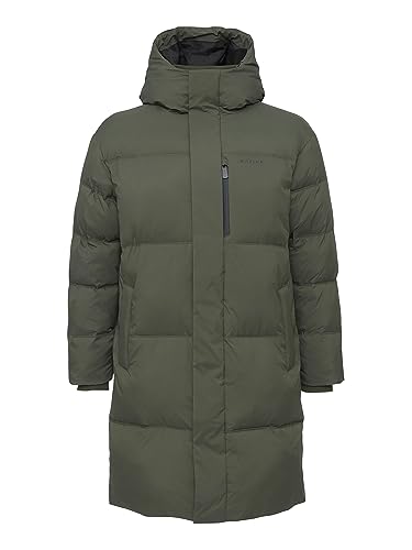 mazine Winterjacke Moose Puffer Coat Unisex - fir green - Größe XS von mazine