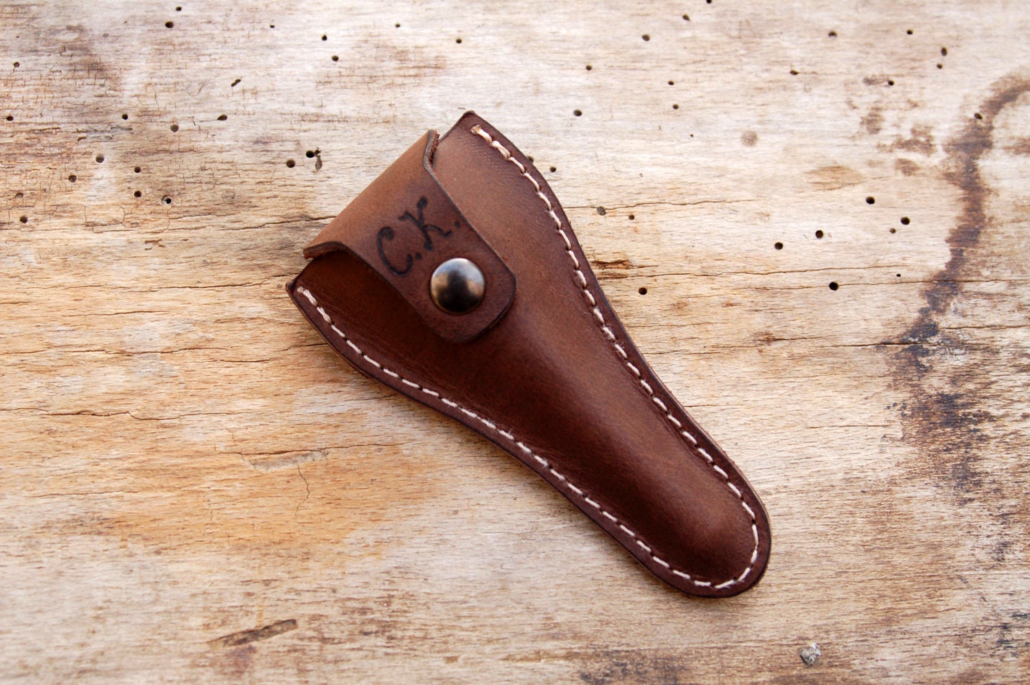 Mundstückhalter Aus Leder Für Trompete Mit Initialen - Mundstücktasche Messing Mundstückhalter Aus Leder Für Trompete Mit Initialen - Mundstücktasche Messing von mbgleather