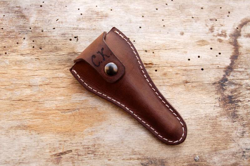 Mundstückhalter Aus Leder Für Trompete Mit Initialen - Mundstücktasche Messing Mundstückhalter Aus Leder Für Trompete Mit Initialen - Mundstücktasche Messing von mbgleather