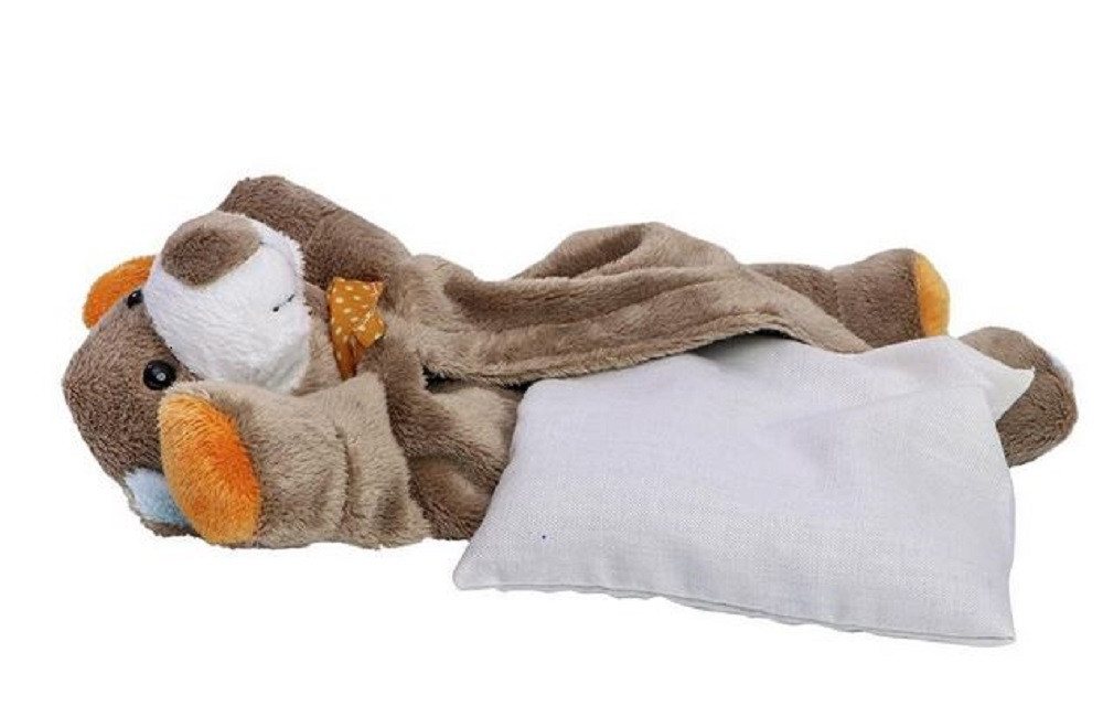 mbw Wärmekissen Plüschtier, Tierform, Warmtier / Kinderkissen, Kirschkernkissen, (1-tlg), Kinder kuscheligen Stofftier, Körnerkissen, Kissen, Tiermotiven von mbw