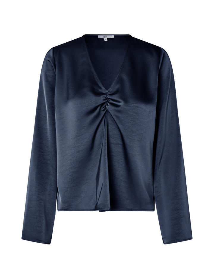 mbym - Bluse - Charlina-M blau - Gr. - XS von mbym