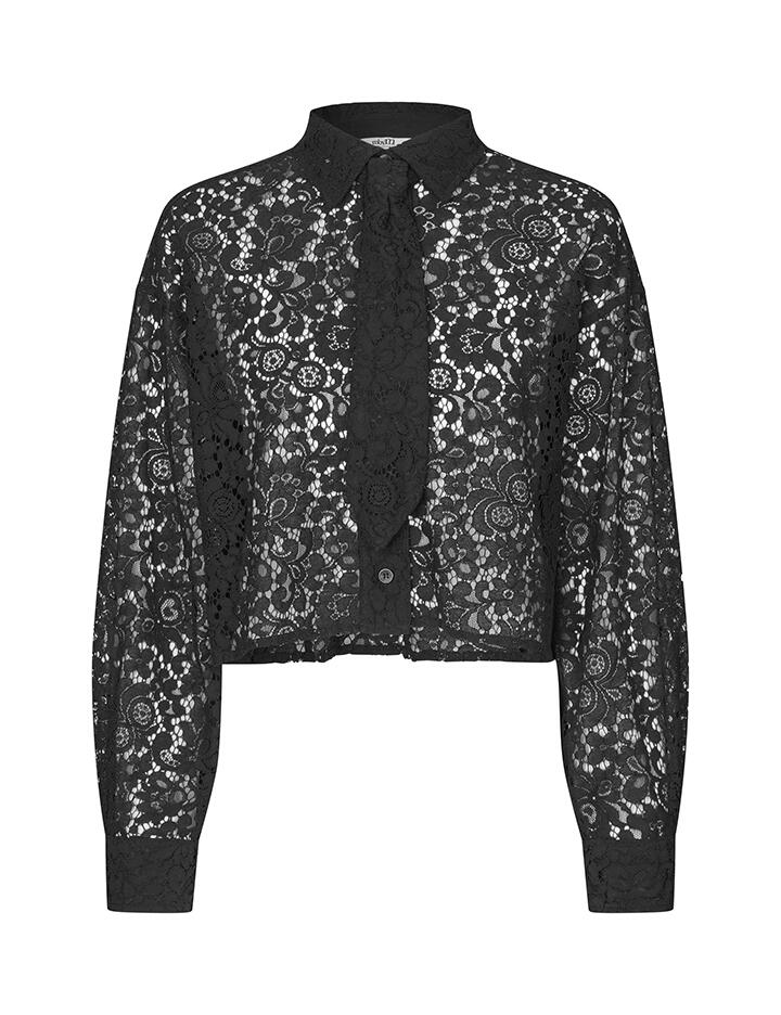 mbym - Bluse - Emele Tie schwarz von mbym