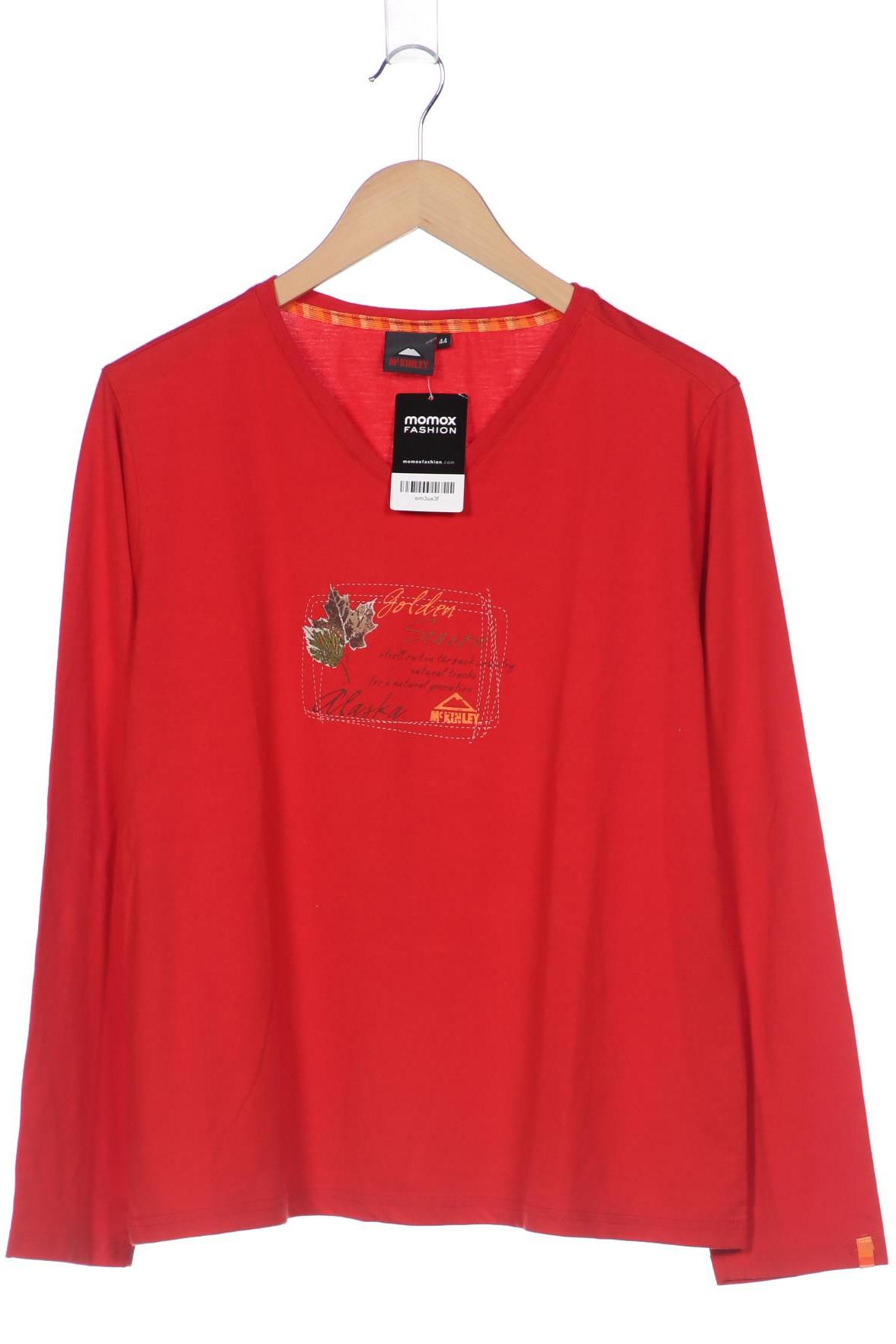 McKINLEY Damen Langarmshirt, rot, Gr. 44 von mckinley