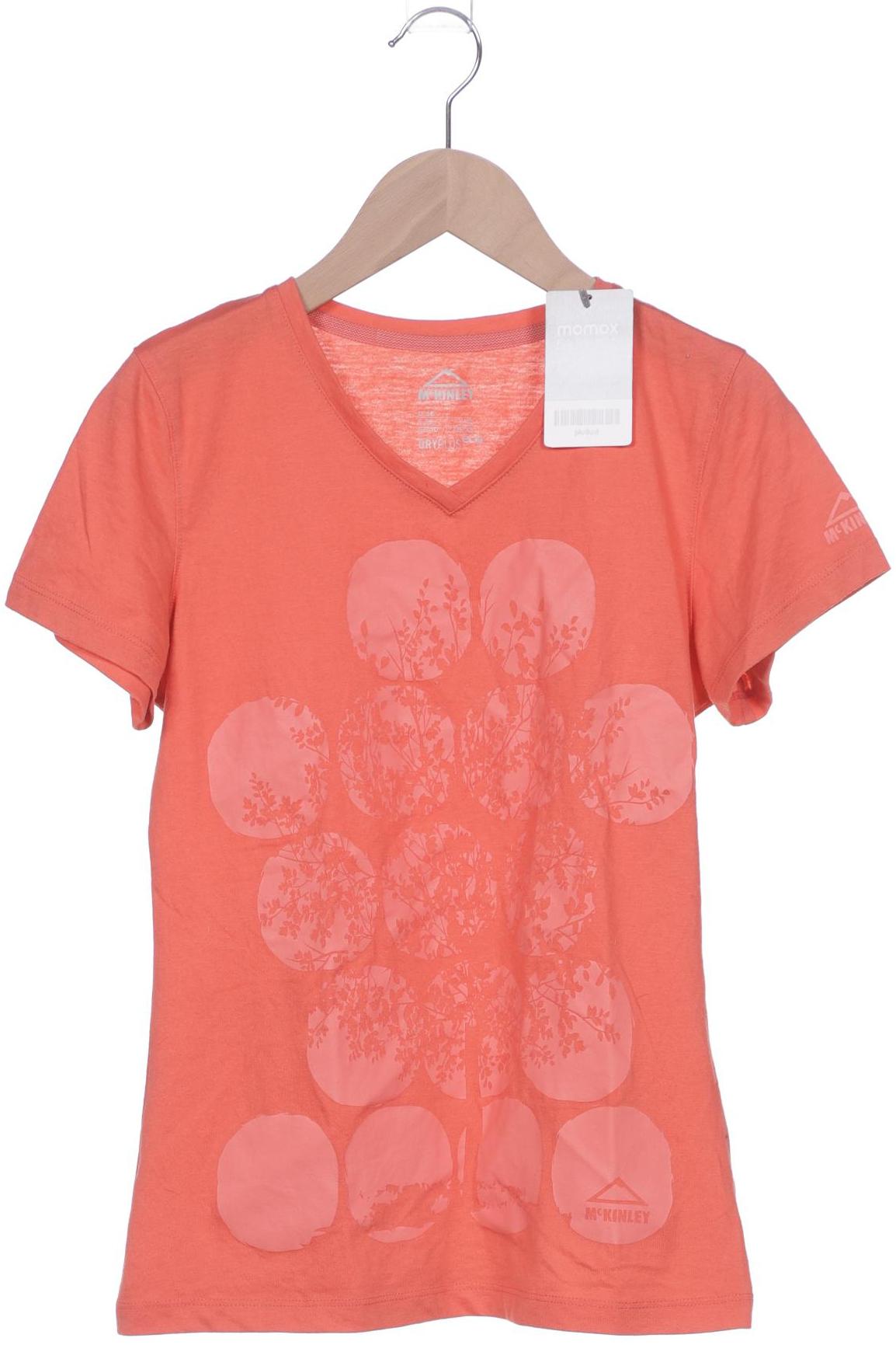 McKINLEY Damen T-Shirt, orange, Gr. 36 von mckinley