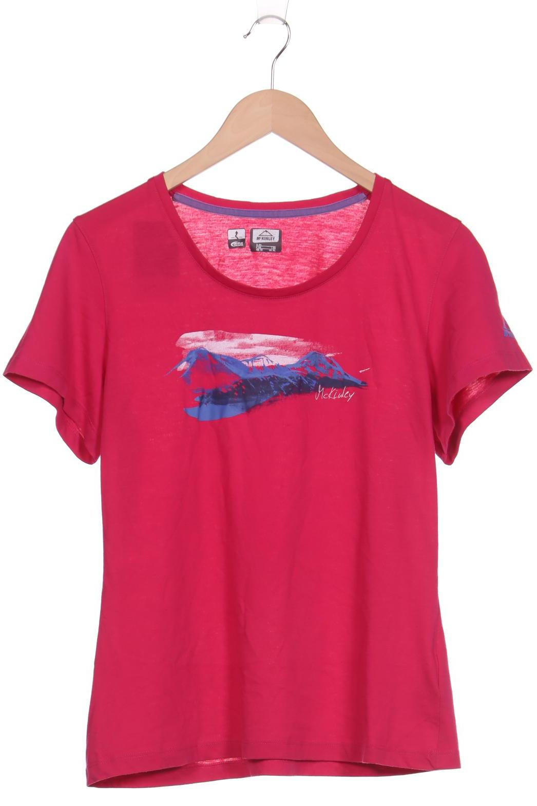 McKINLEY Damen T-Shirt, pink, Gr. 44 von mckinley