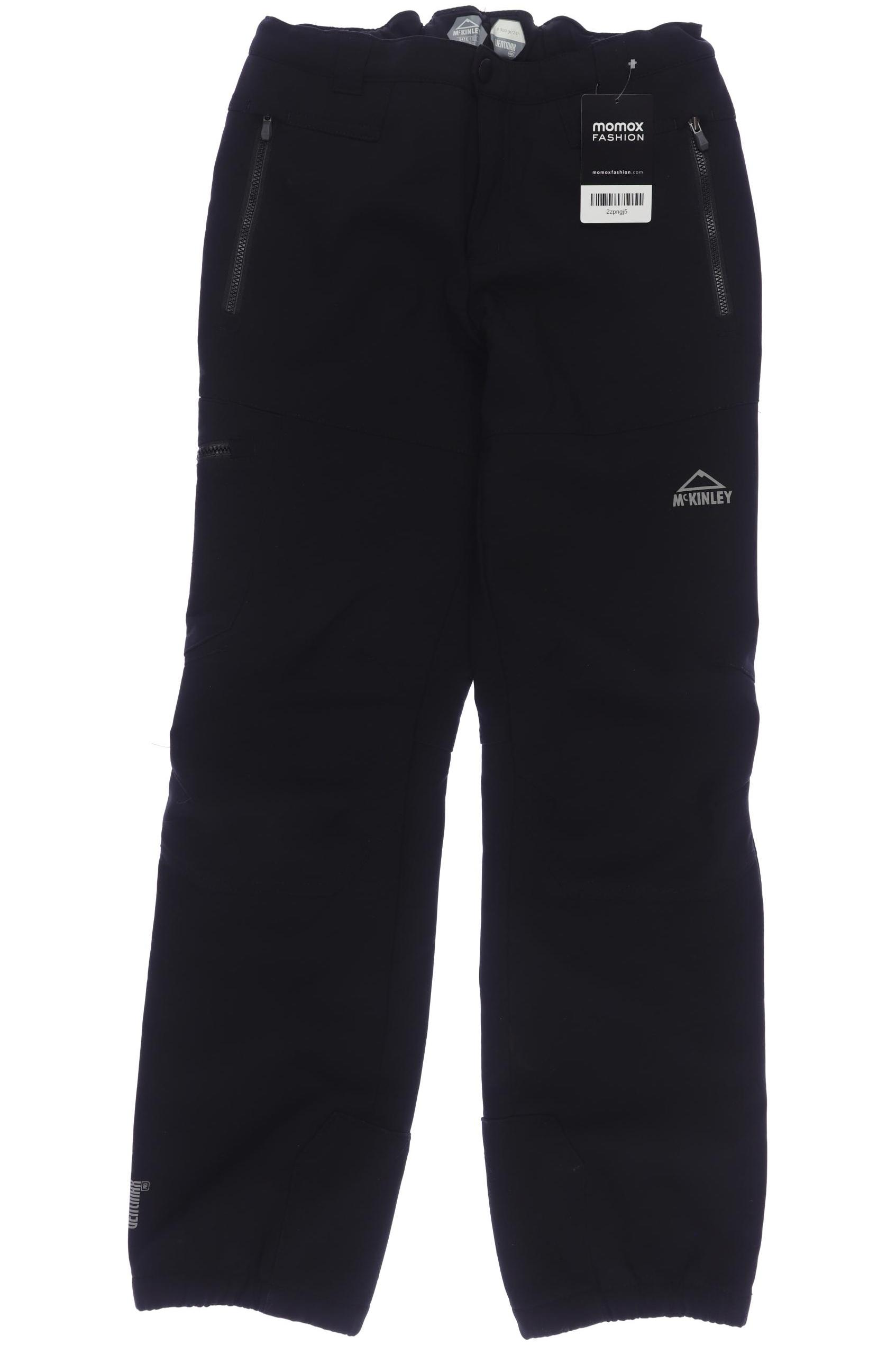 McKINLEY Jungen Stoffhose, schwarz von mckinley