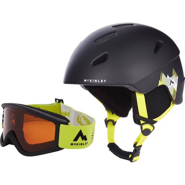 McKINLEY Kinder Skihelm mit Skibrille Pulse HS-016 Combo + Freeze 2.0 von mckinley