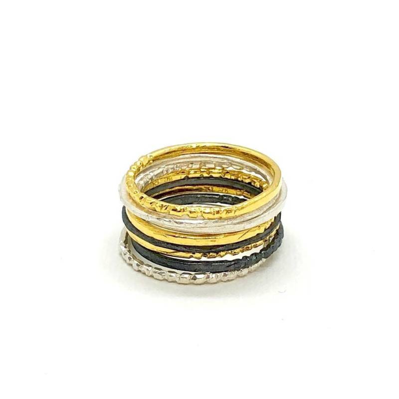 stapelbarer Ring-Set stapelbarer Ring-Set von mcsjewellery