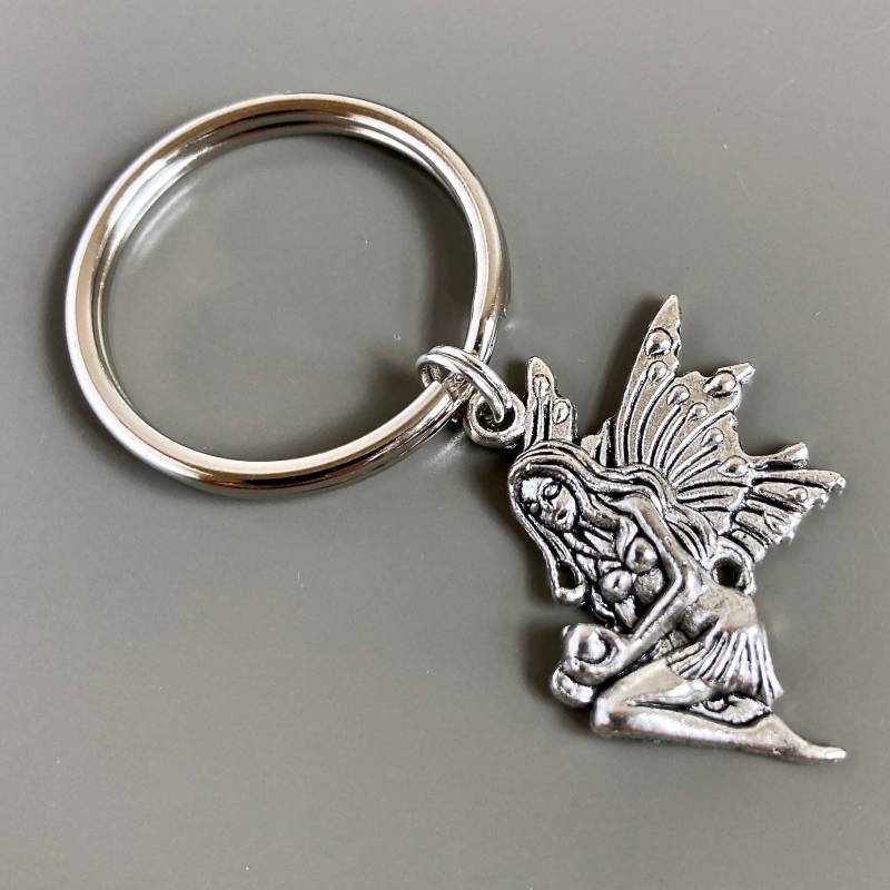 Gartenfee Schlüsselanhänger - Geschenk Für Frau Gärtnerin von mcstoneworks