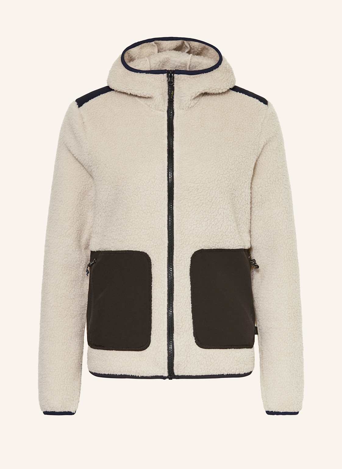 Me°Ru' Fleecejacke Evaton grau von me°ru'