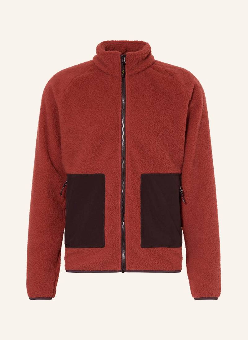 Me°Ru' Fleecejacke Evaton rot von me°ru'