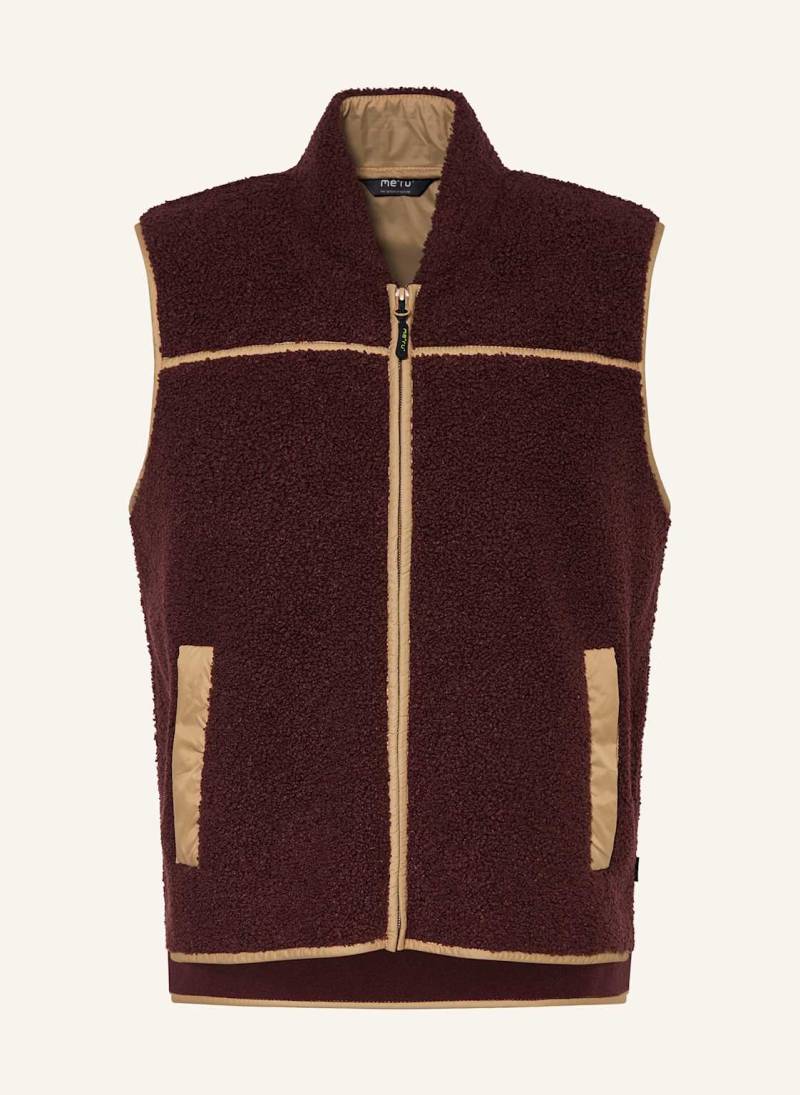 Me°Ru' Fleeceweste Herlev grau von me°ru'