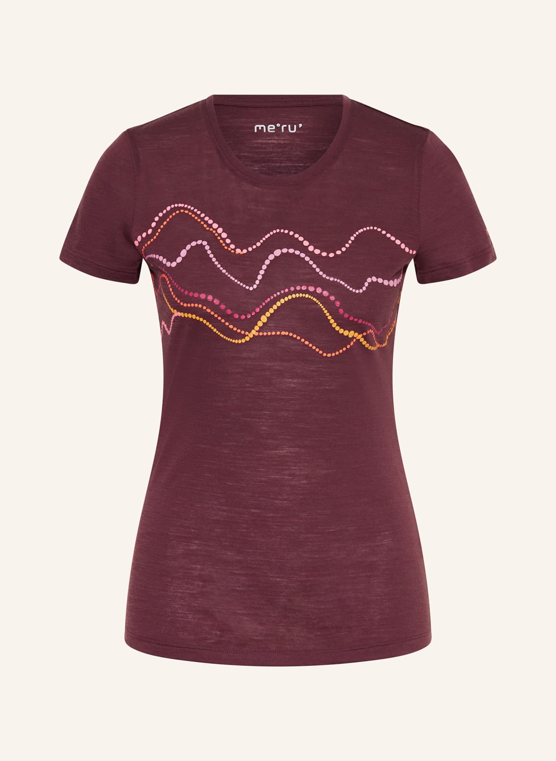 Me°Ru' Funktionsshirt Trelleborg grau von me°ru'