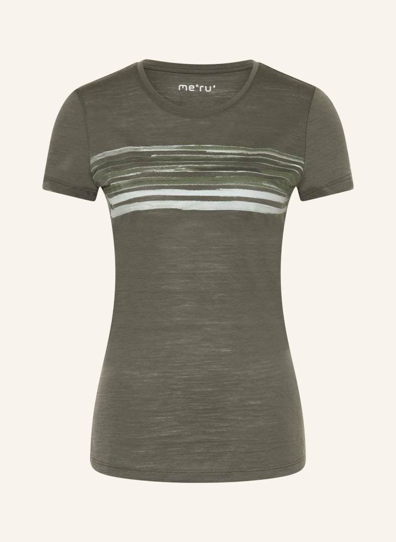 Me°Ru' Funktionsshirt Trelleborg gruen von me°ru'