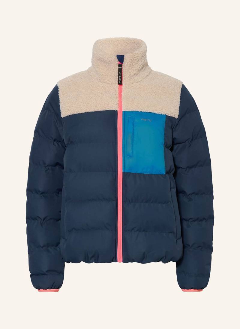 Me°Ru' Hybrid-Steppjacke Vejle blau von me°ru'
